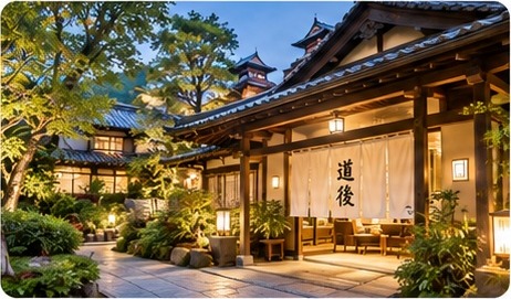 道後温泉の宿泊施設イメージ