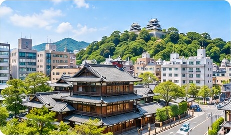 道後温泉エリアのイメージ